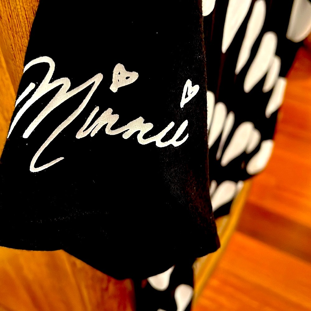 Disney Black and Red Minnie Mouse Short Sleeve Tee - Picture 5 of 6